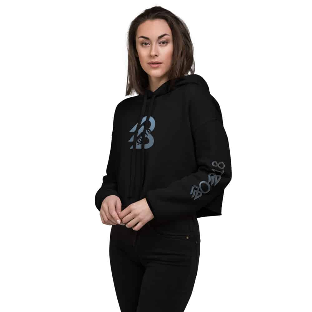 Women's Cropped Hoodie B2B 30318